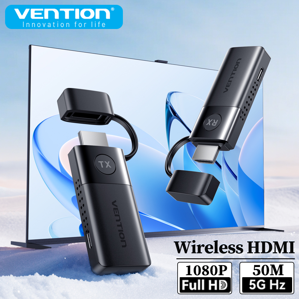 Home Cinema Wireless - Беспроводной передатчик и приемник HDMI Vention