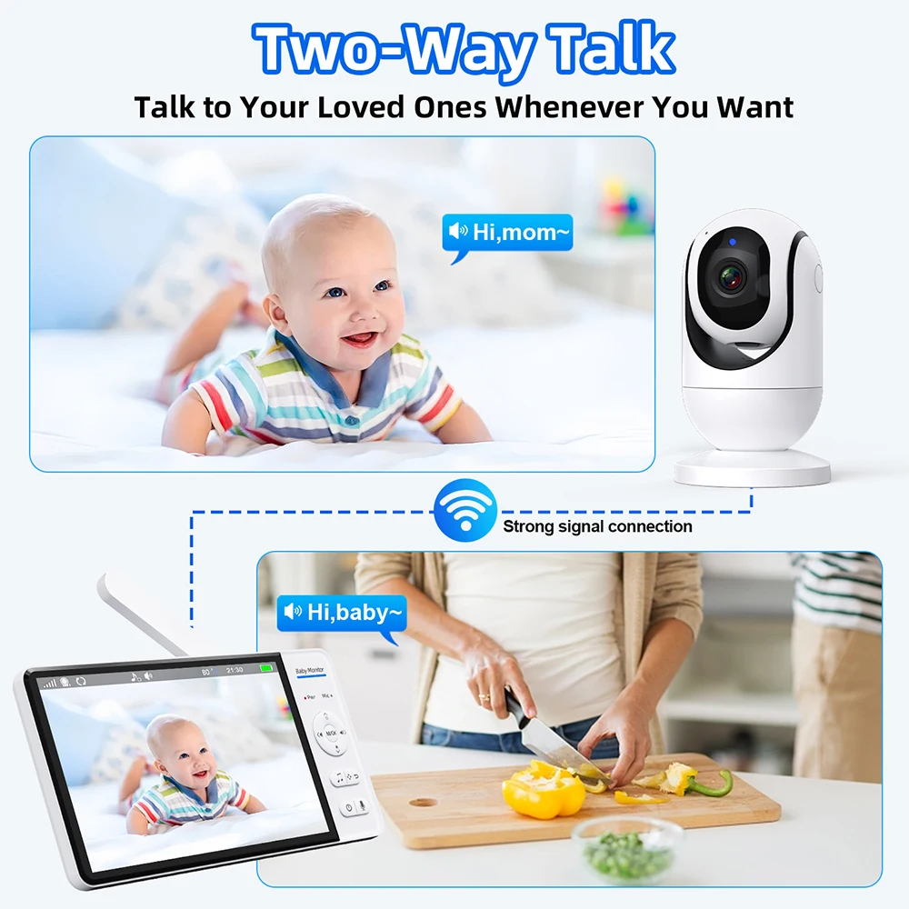 7,0-дюймовая видеоняня 720P, 5 – обзор и цена Home Cinema Wireless